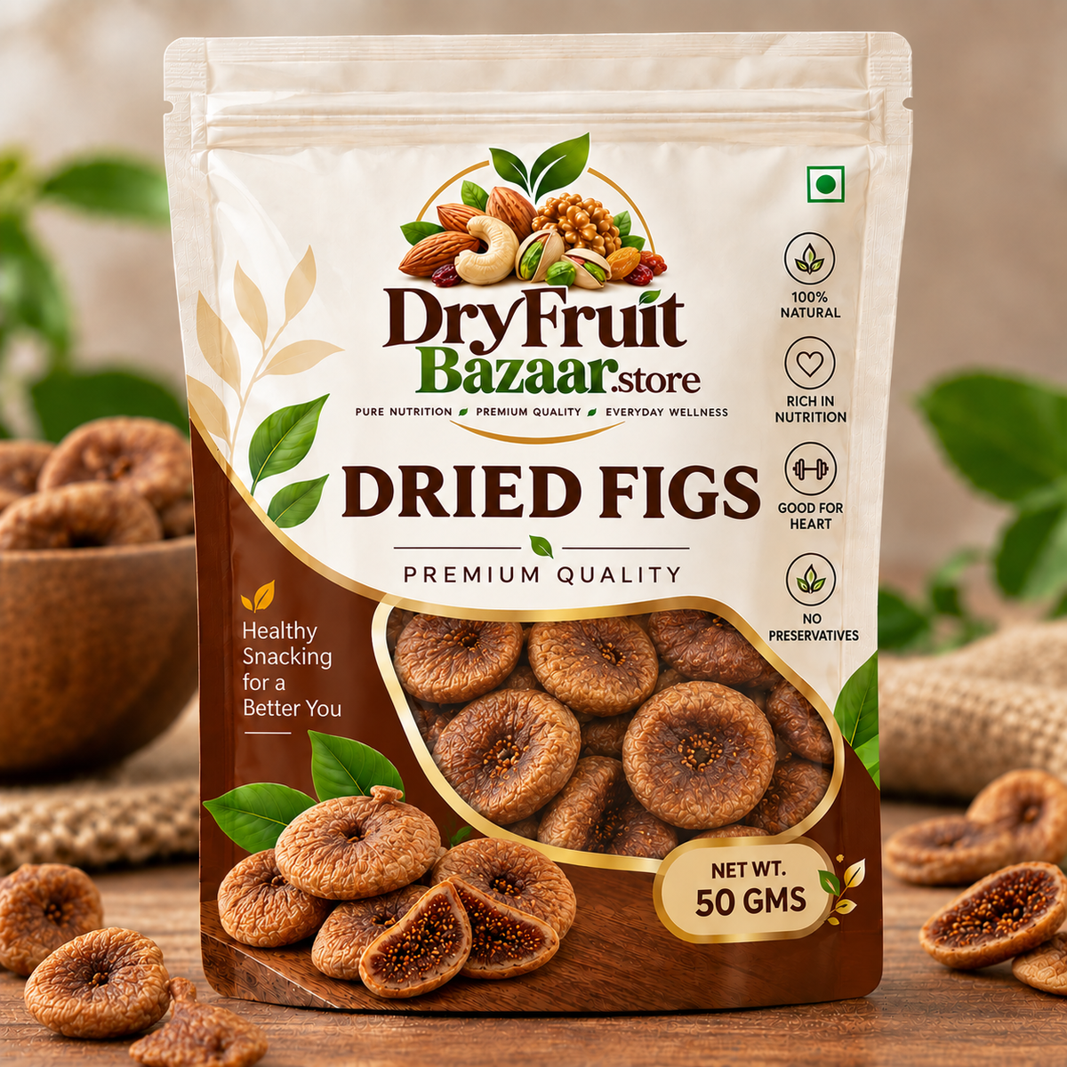 Dried Figs - 5 KGs