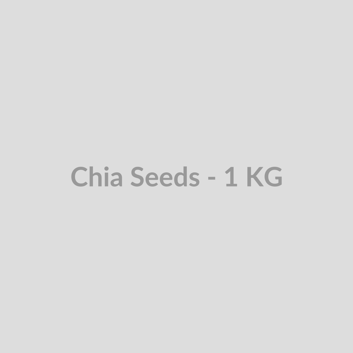 Chia Seeds - 1 KG - DryFruit Bazaar.store