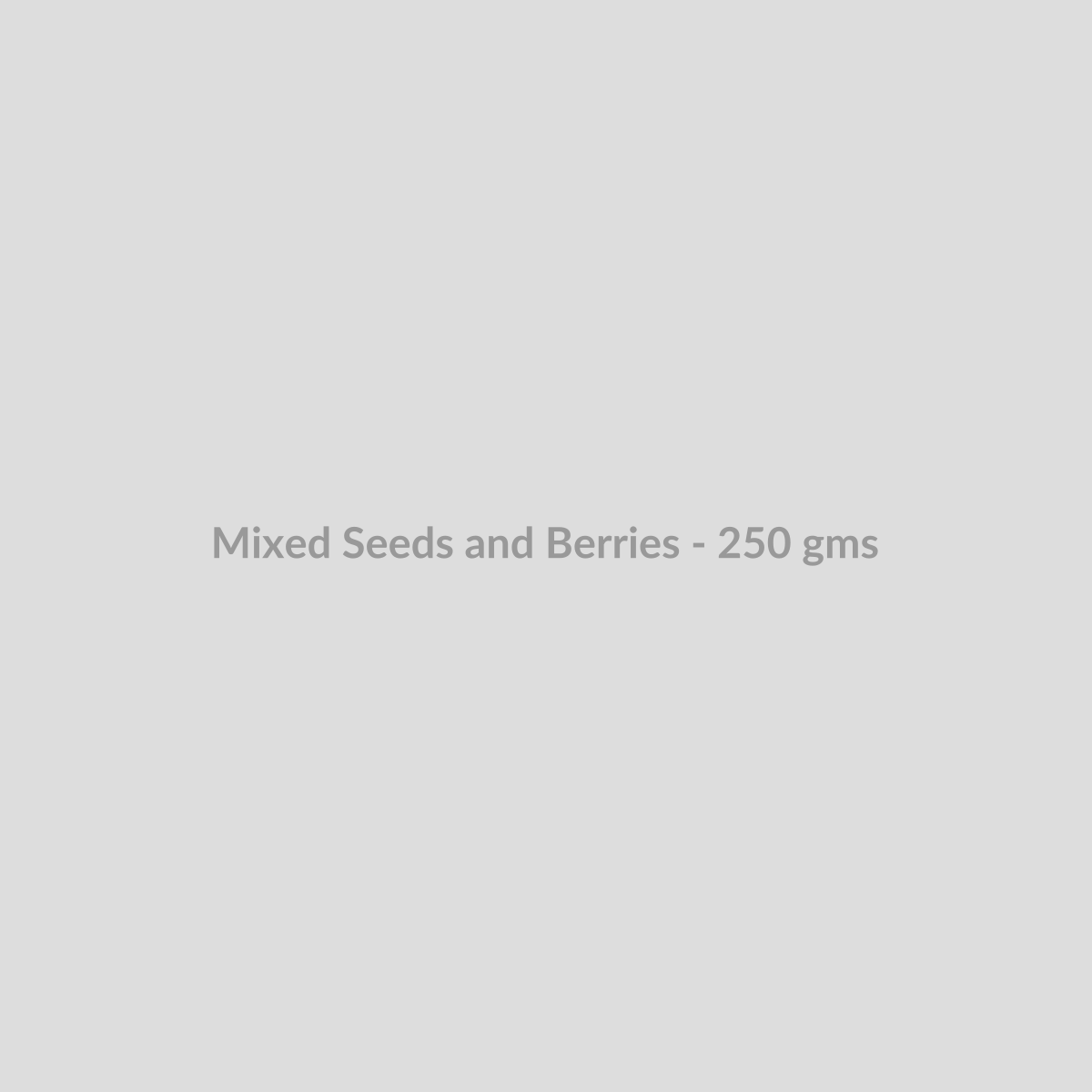 Mixed Seeds and Berries - 250 gms - DryFruit Bazaar.store