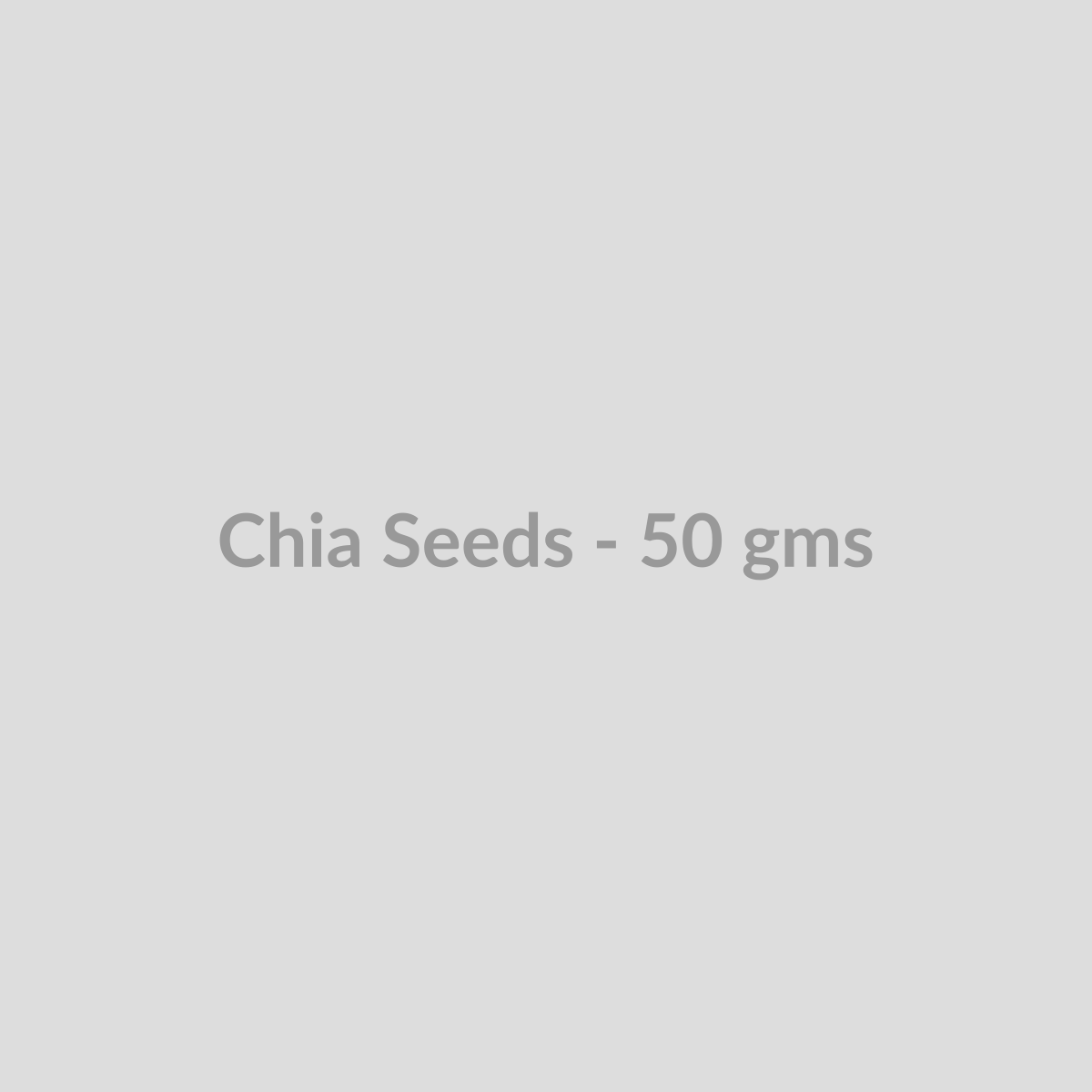 Chia Seeds - 50 gms - DryFruit Bazaar.store