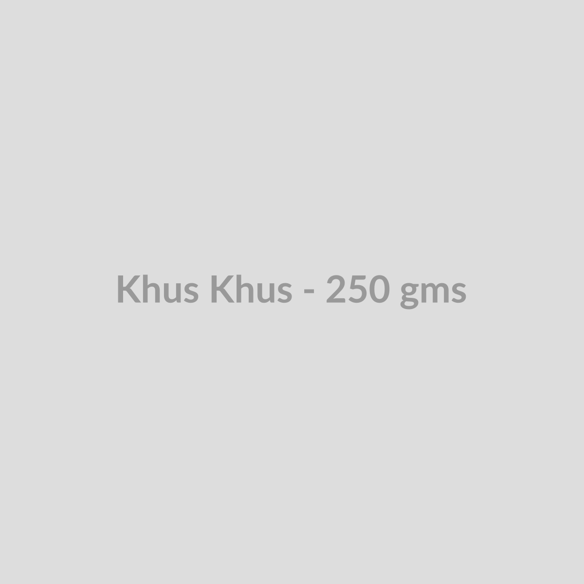 Khus Khus - 250 gms - DryFruit Bazaar.store