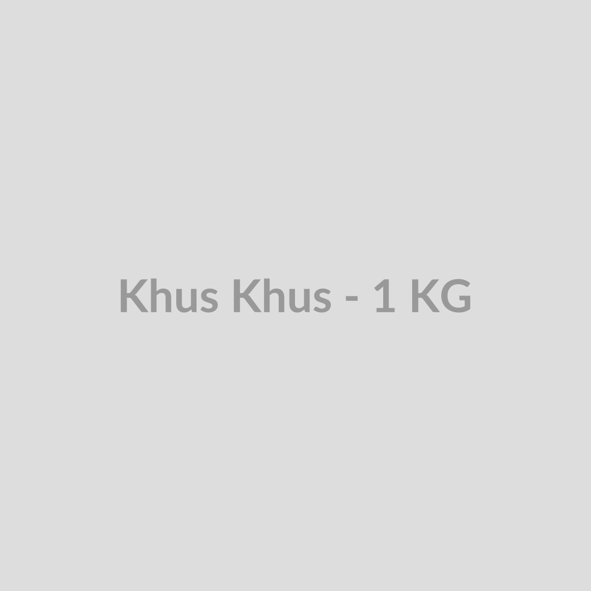 Khus Khus - 1 KG - DryFruit Bazaar.store