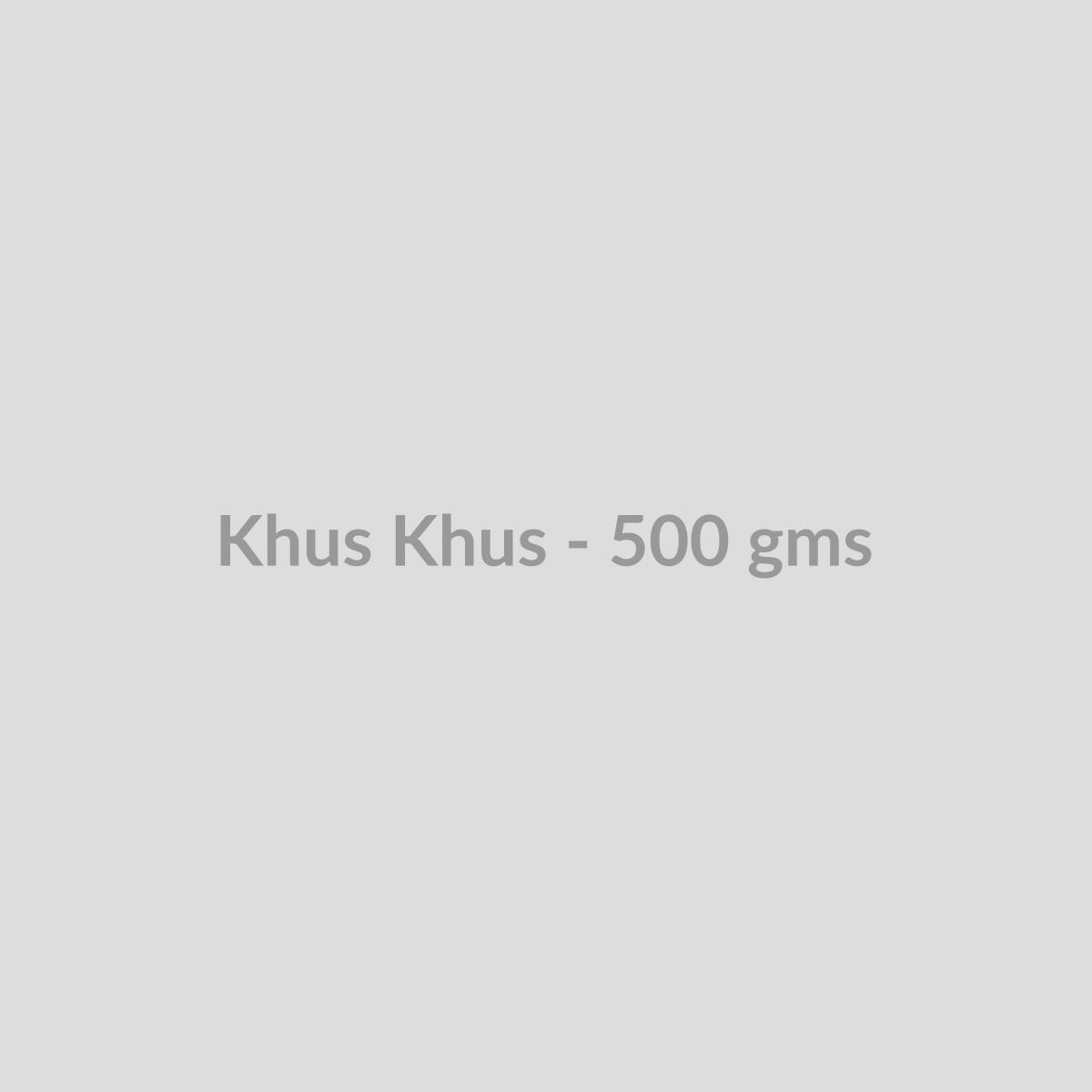 Khus Khus - 500 gms - DryFruit Bazaar.store