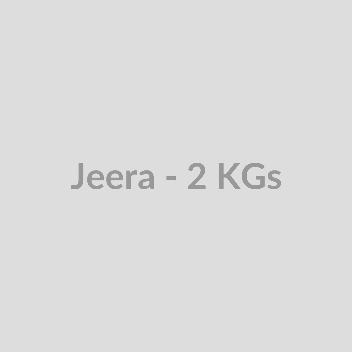 Jeera - 2 KGs - DryFruit Bazaar.store